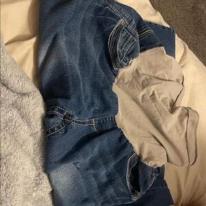 Blue Denim Shorts